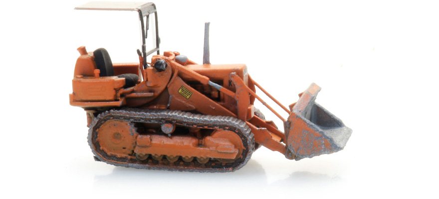 Hanomag K5 chargeur à chenilles ouvert N 1:160 Modèle fini en résine, peint Artitec 316.115  