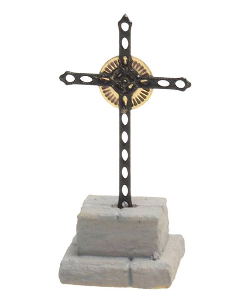 Croix de chemin Z 1:220 Modèle fini en pièces gravées, peint Artitec 322.009  