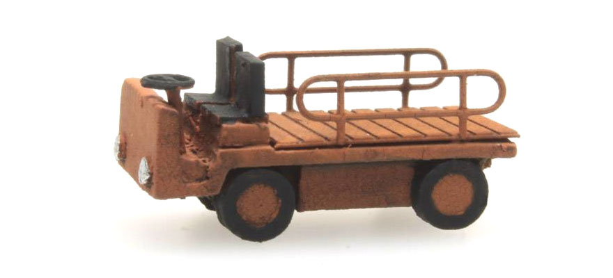 Diable de quai électrique orange Z 1:220 Modèle fini en résine, peint Artitec 322.012  