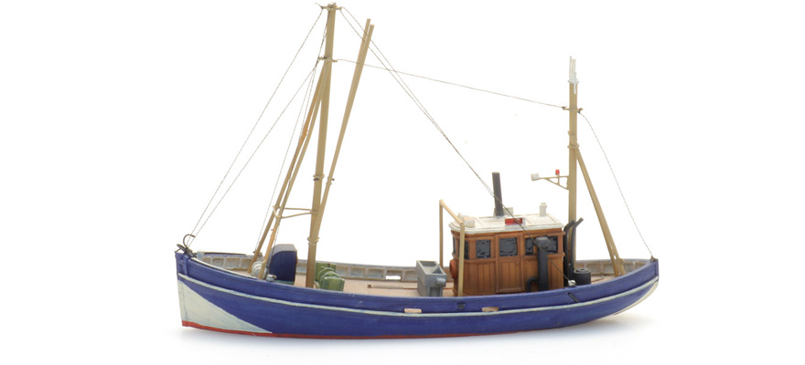 [Artitec 54.108  ] Cotre de crabe Ligne de flottaison N 1:160 Maquette de bateau kit Résine (PU), non peinte Artitec 54.108  