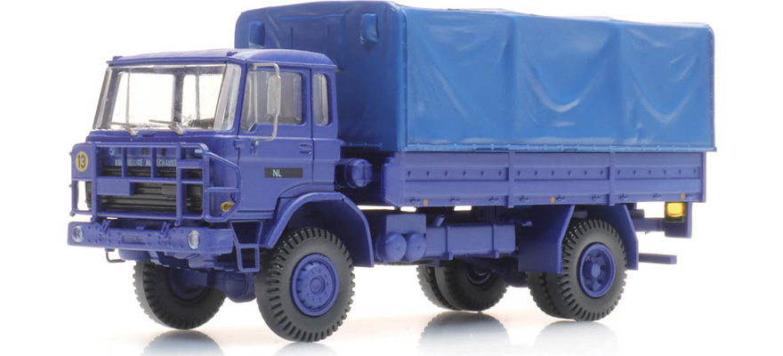 NL DAF YA4442 KMAR H0 1:87 Modèle fini en plastique, peint Artitec 487.052.10  