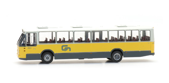 Bus régional CN 2504, Leyland, sortie centre H0 1:87 Modèle fini en plastique, peint Artitec 487.070.01  