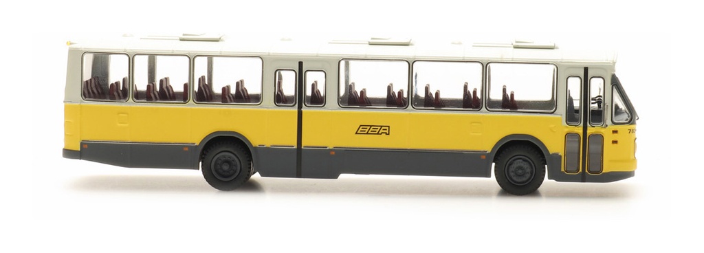 Bus régional BBA 783, DAF avant 2, sortie au milieu H0 1:87 Modèle fini en plastique, peint Artitec 487.070.28  