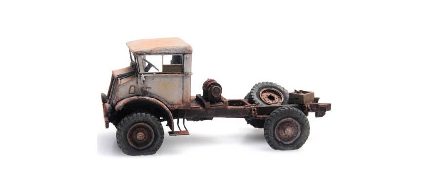 Chevy rouillée (série RIP) H0 1:87 Modèle fini en résine, peint Artitec 487.601.02  