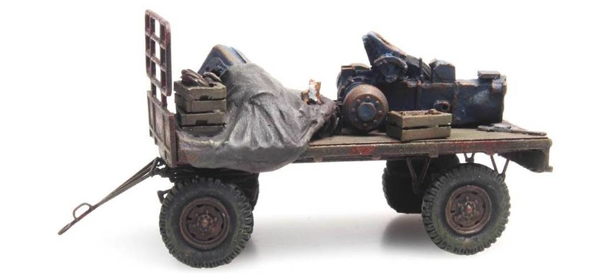 Pendentif en paille rouillée (série RIP) H0 1:87 Modèle fini en résine, peint Artitec 487.601.03  