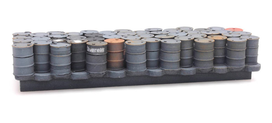 Chargement : fûts d'huile H0 Dimensions du chargement 96 x 27mm Artitec 487.801.51  