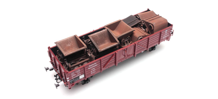 Chargement : camions-bennes H0 Dimensions du chargement 96 x 27mm Artitec 487.801.60  