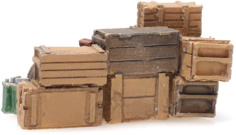 [Artitec 487.801.76  ] Chargement de petits camions : ville (25mm x 14mm) H0 1:87 Modèle fini en résine, peint Artitec 487.801.76  