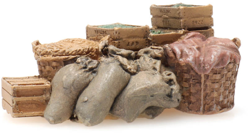 [Artitec 487.801.77  ] Chargement de petits camions : agriculture (25mm x 14mm) H0 1:87 Modèle fini en résine, peint Artitec 487.801.77  