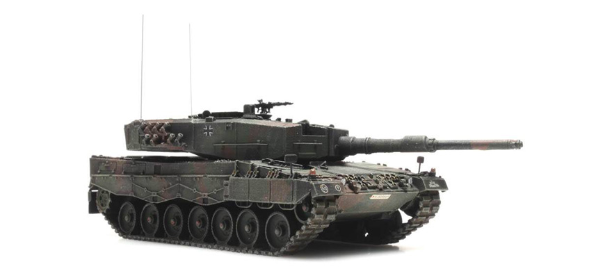 BRD Leopard 2A4 H0 1:87 Kit en résine (PU), non peint Artitec 1870127  