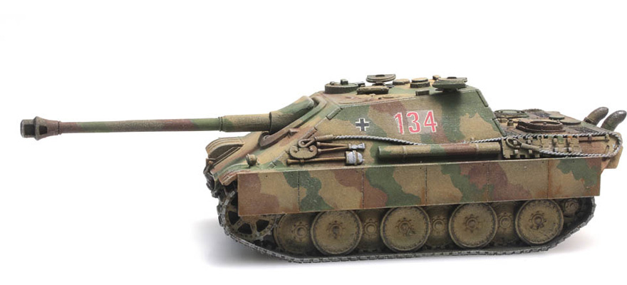 WM Jagdpanther (late) H0 1:87 Kit en résine (PU), non peint Artitec 1870159  