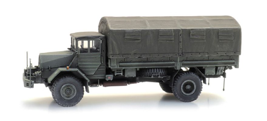 BRD MAN 630 L2 AE Cargo H0 1:87 Kit de construction en résine et pièces gravées, non peintes Artitec 1870170  