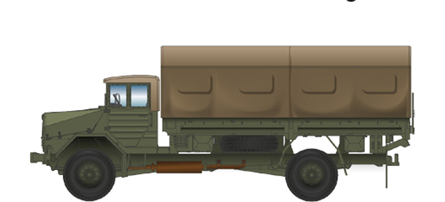 BRD MAN 630 L2 A Cargo H0 1:87 Kit de construction en résine et pièces gravées, non peintes Artitec 1870171  