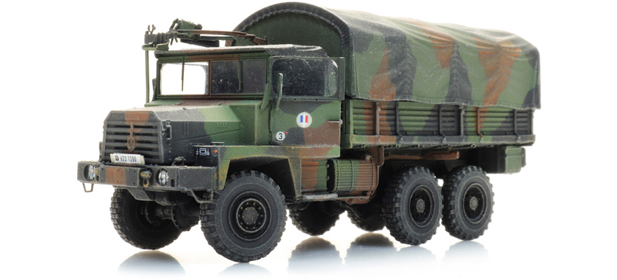FR Berliet Kit H0 1:87 Kit de construction en résine et pièces gravées, non peintes Artitec 1870174  