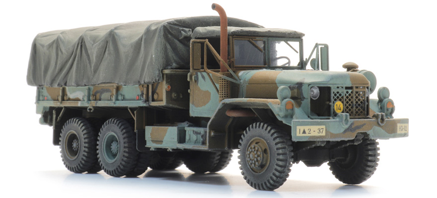 US M813A1 Camion de fret H0 1:87 Kit de construction en résine et pièces gravées, non peintes Artitec 1870200  