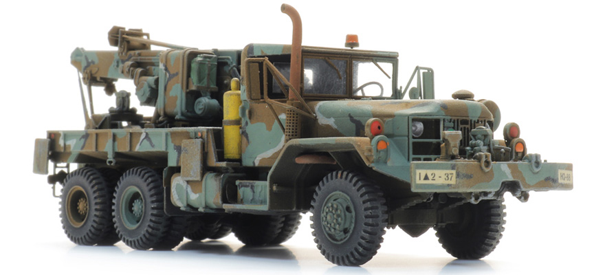 US M816 Wrecker H0 1:87 Kit de construction en résine et pièces gravées, non peintes Artitec 1870202  