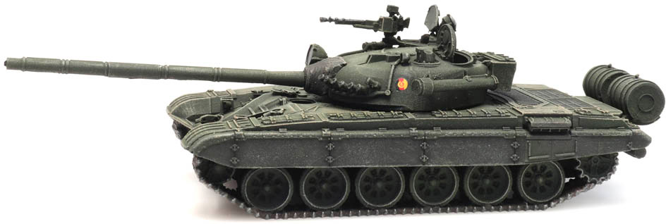 RDA T-72 NVA TT 1:120 Modèle fini en résine, peint Artitec 312.023  