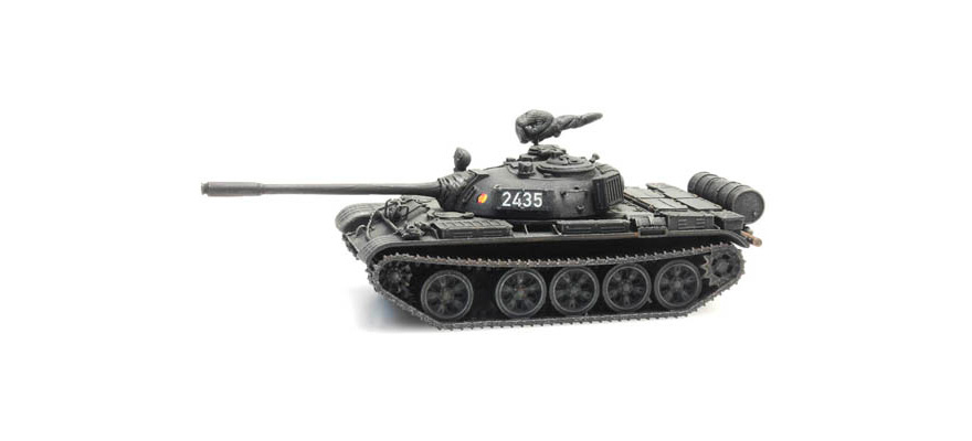 RDA T55 NVA Transport ferroviaire TT 1:120 Modèle fini en résine, peint Artitec 6120006  