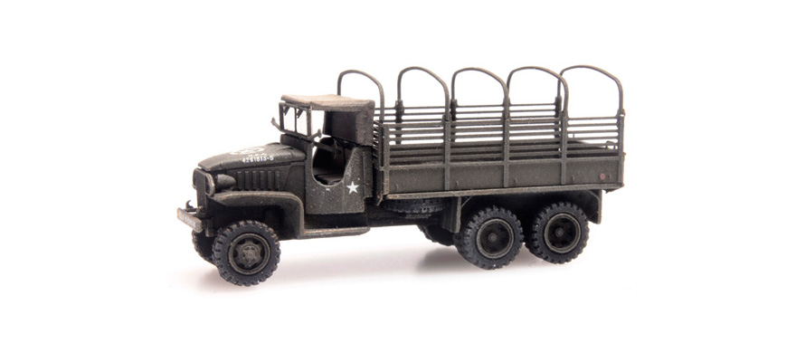 US GMC 353 cargo N 1:160 Modèle fini en résine, peint Artitec 6160080  