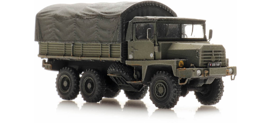 FR Berliet gbc N 1:160 Modèle fini en résine, peint Artitec 6160107  