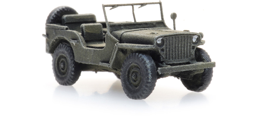 FR Hotchkiss M201 N 1:160 Modèle fini en résine, peint Artitec 6160109  