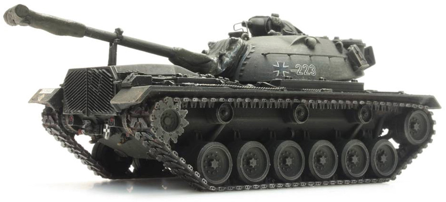 BRD M48 A2 Transport ferroviaire H0 1:87 Modèle fini en résine, peint Artitec 6870057  