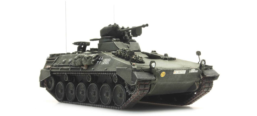 BRD MARDER sans tablier H0 1:87 Modèle fini en résine, peint Artitec 6870080  