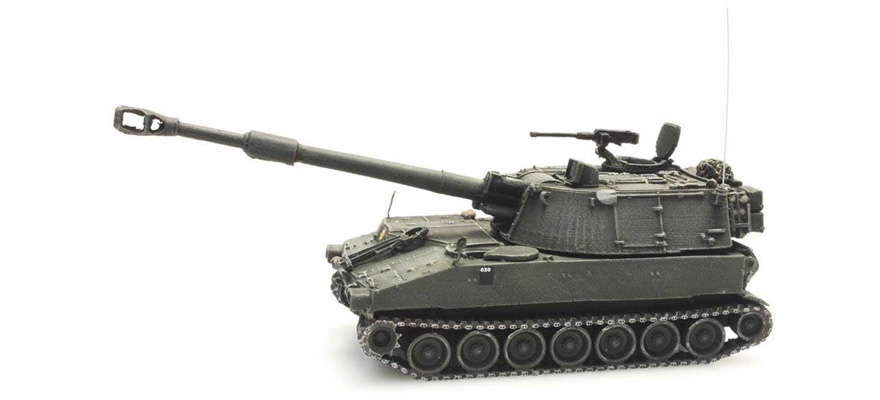 B M109 A2 H0 1:87 Modèle fini en résine, peint Artitec 6870099  