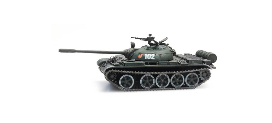 USSR T-54A H0 1:87 Modèle fini en résine, peint Artitec 6870107  