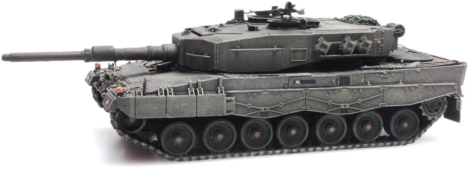 NL Léopard 2A4 H0 1:87 Modèle fini en résine, peint Artitec 6870113  