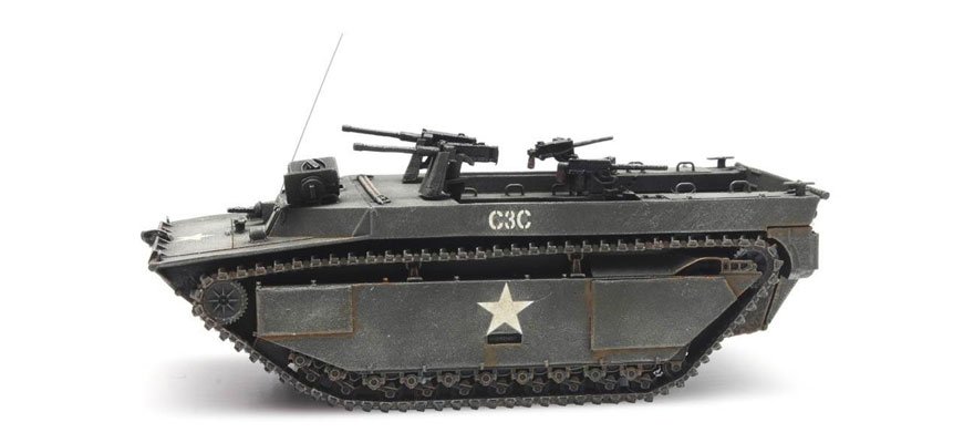 US LVT 4 1944 Italie H0 1:87 Modèle fini en résine, peint Artitec 6870160  