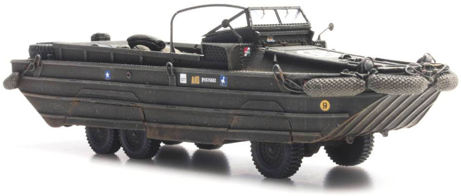 UK DUKW (Europe) H0 1:87 Modèle fini en résine, peint Artitec 6870222  