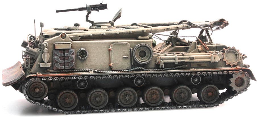 US M88 ARV Désert H0 1:87 Modèle fini en résine, peint Artitec 6870245  