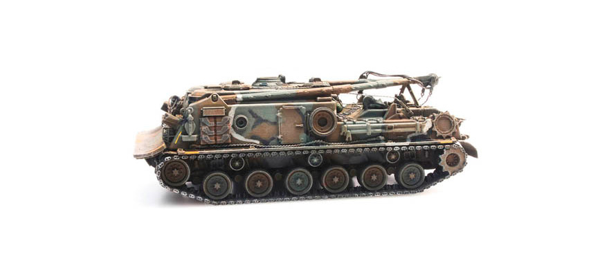 US M88 ARV MERDC train load H0 1:87 Modèle fini en résine, peint Artitec 6870249  