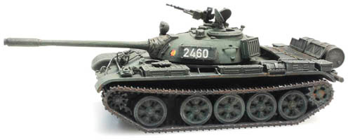 RDA T-55A NVA H0 1:87 Modèle fini en résine, peint Artitec 6870255  