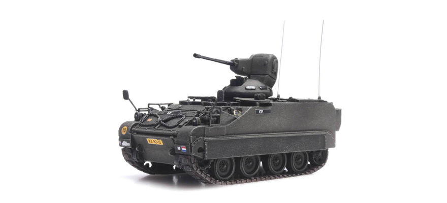 NL M113 C&amp;V 25mm H0 1:87 Modèle fini en résine, peint Artitec 6870258  