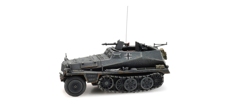 SdKfz 250/2 gris H0 1:87 Modèle fini en résine, peint Artitec 6870275  