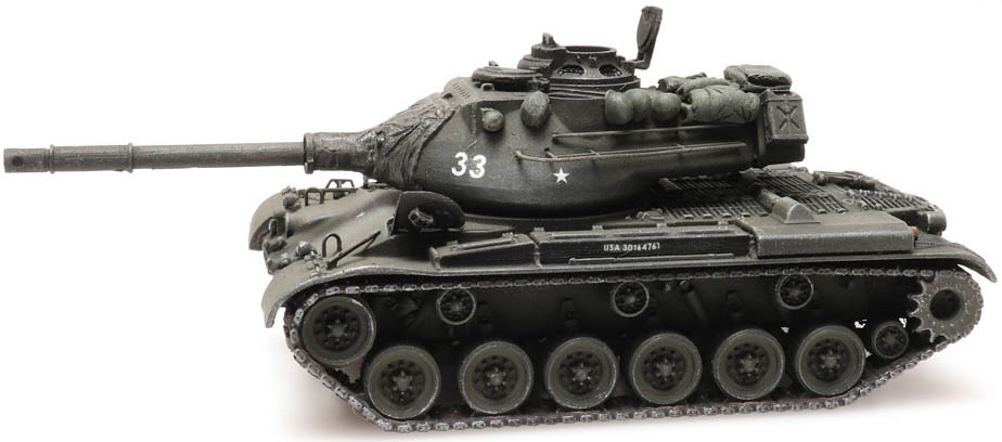 US M47 H0 1:87 Modèle fini en résine, peint Artitec 6870321  