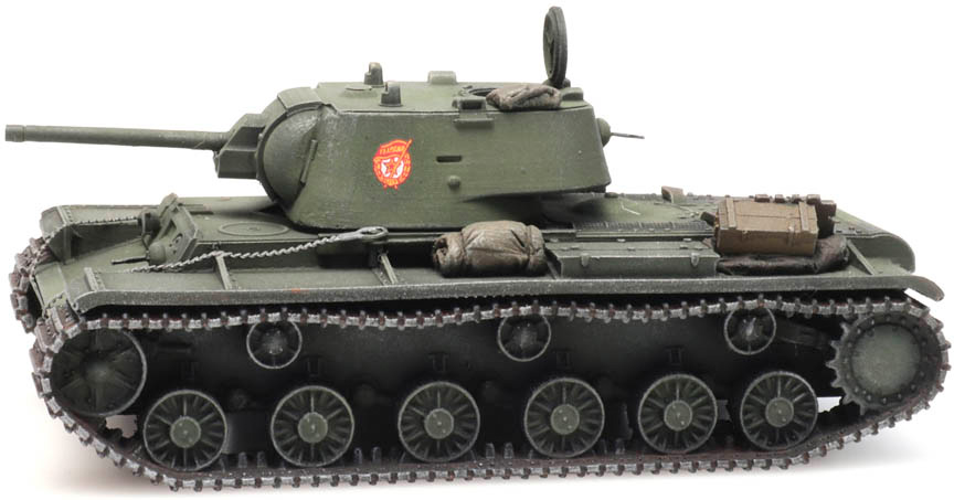 USSR KV-1 H0 1:87 Modèle fini en résine, peint Artitec 6870333  
