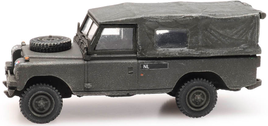 NL Landrover 109 H0 1:87 Modèle fini en résine, peint Artitec 6870340  