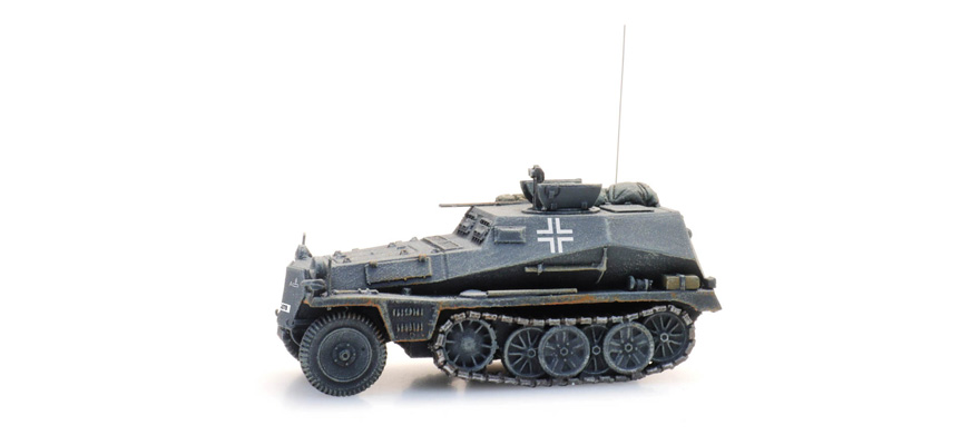 WM Sd.Kfz. 253 gris H0 1:87 Modèle fini en résine, peint Artitec 6870357  