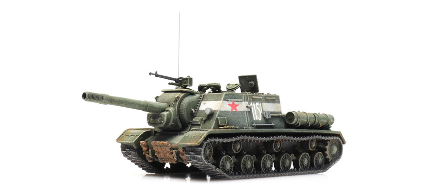 USSR ISU 152 H0 1:87 Modèle fini en résine, peint Artitec 6870375  