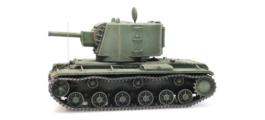 USSR KV2 H0 1:87 Modèle fini en résine, peint Artitec 6870381  