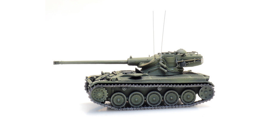 FR AMX 13 Tank Destroyer H0 1:87 Modèle fini en résine, peint Artitec 6870411  