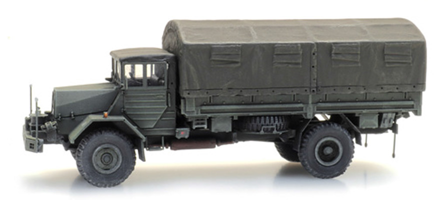 BRD MAN 630 L2 AE Cargo avec treuil H0 1:87 Modèle fini en résine, peint Artitec 6870415  