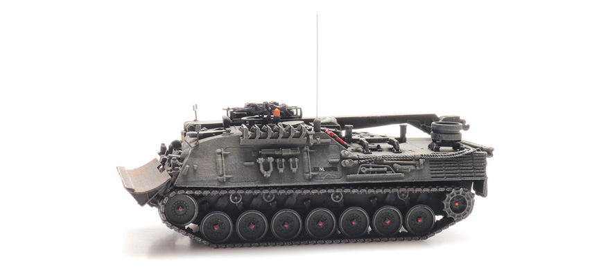 NL Leopard 1 ARV groen H0 1:87 Modèle fini en résine, peint Artitec 6870423  