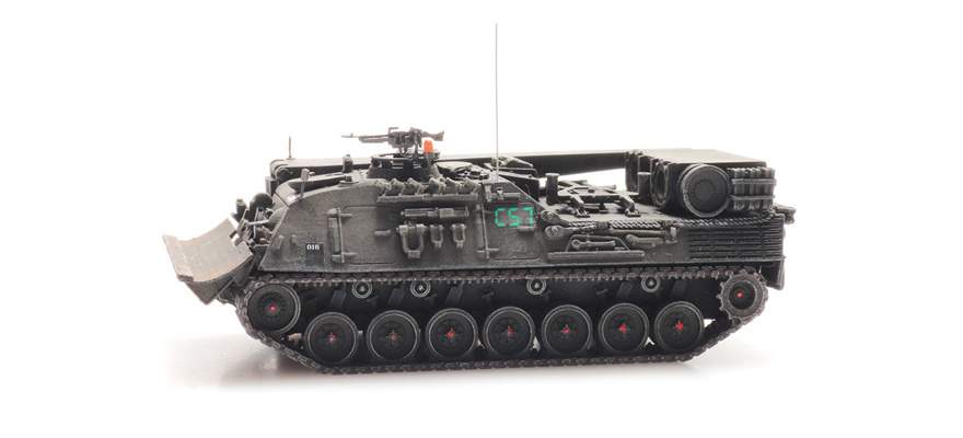 B Leopard 1 ARV groen H0 1:87 Modèle fini en résine, peint Artitec 6870425  