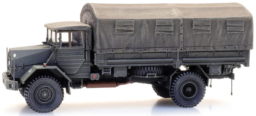 BRD MAN 630 L2 AE Cargo sans treuil H0 1:87 Modèle fini en résine, peint Artitec 6870442  