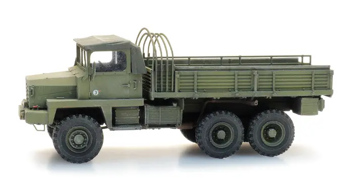 FR Berliet GBC 8KT Train load H0 1:87 Modèle fini en résine, peint Artitec 6870548  