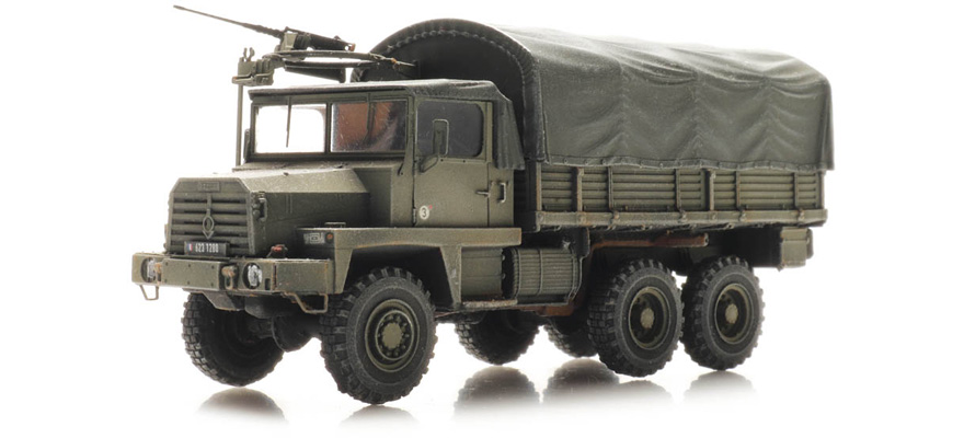 FR Berliet GBC 8KT MG H0 1:87 Modèle fini en résine, peint Artitec 6870549  